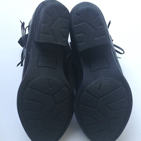 Born Børn Leather Ankle Boots Booties Warm Lining Zipper Size 8M Handcrafted - Picture 10 of 14